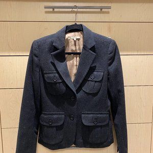 Charcoal grey/black RW&Co jacket/blazer size 4